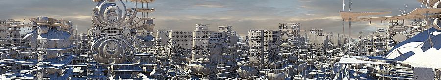 utopic cityscape